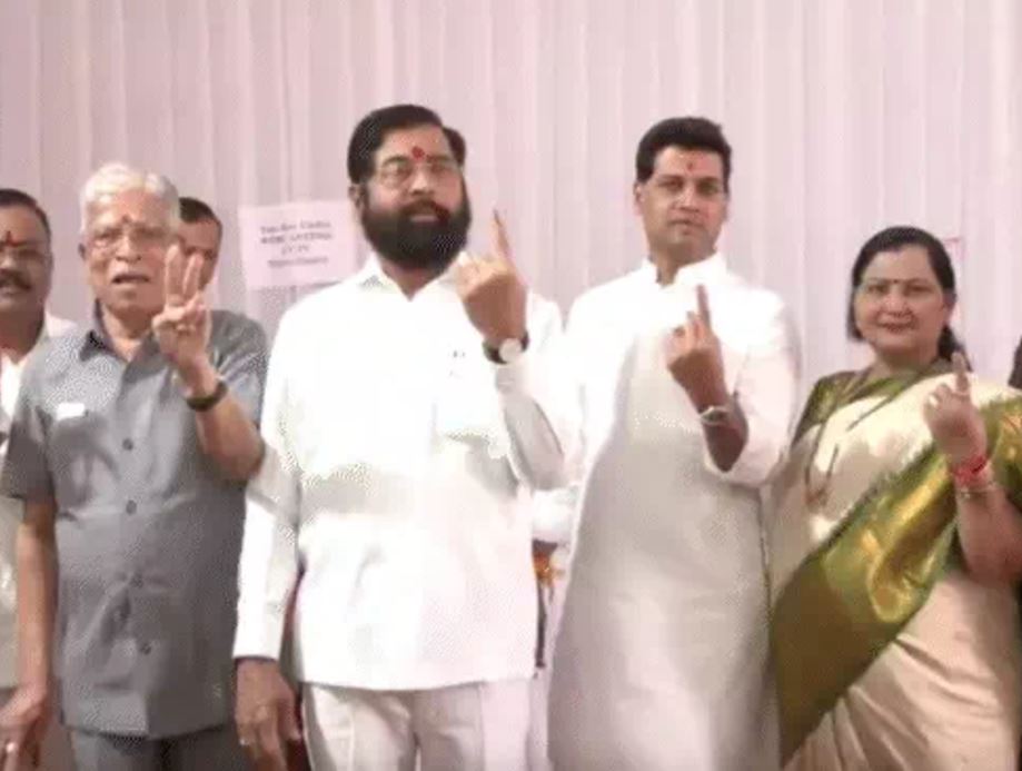 घरों से निकलकर मतदान