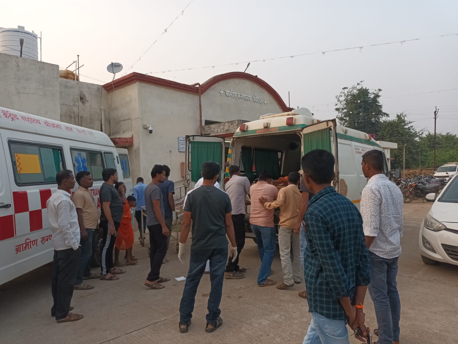 Major accident happened on Korchi National Highway,