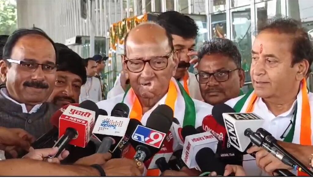 Sharad Pawar said in Nagpur that people want change, supported increasing the limit of reservation