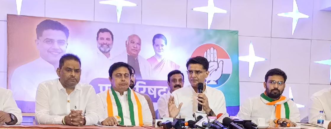 सचिन पायलट ने कहा महाराष्ट्र में डबल इंजन की सरकार केवल धुंआ छोड़ने का काम किया