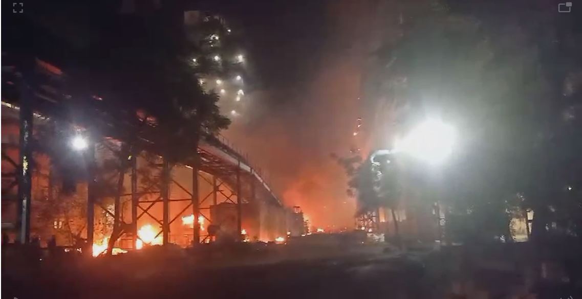 बर्धा में ब्लास्ट, कई घायल