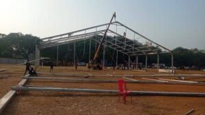 देवेंद्र फडणविस की शपथ ग्रहण समारोह की तैयारी इस प्रकार 