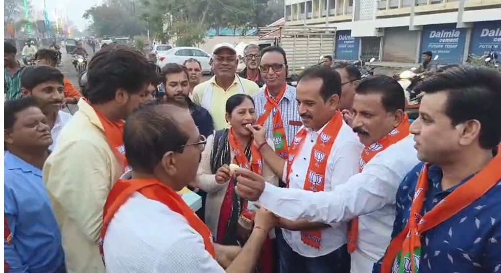 Devendra Fadnavis' swearing-in ceremony in Buldhana