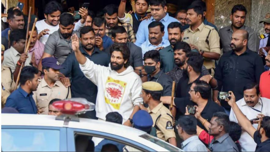 अल्लू अर्जुन: पुलिस ने साढ़े तीन घंटे.. 20 सवाल..!