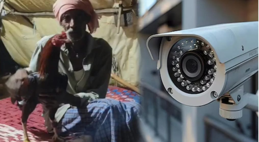 झोपड़ी में रहने वाले आदमी ने लगवाए 40 हजार से सीसीटीवी कैमरे, वह मुर्गी चोरी से परेशान था